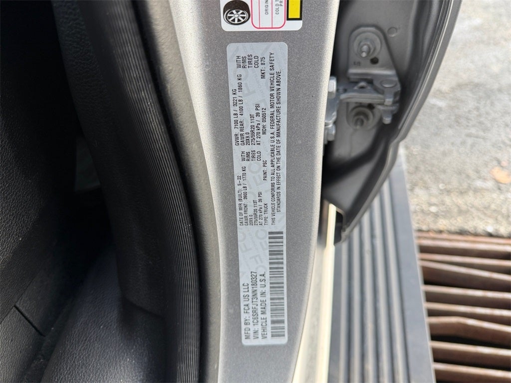 2022 RAM 1500 Laramie GT