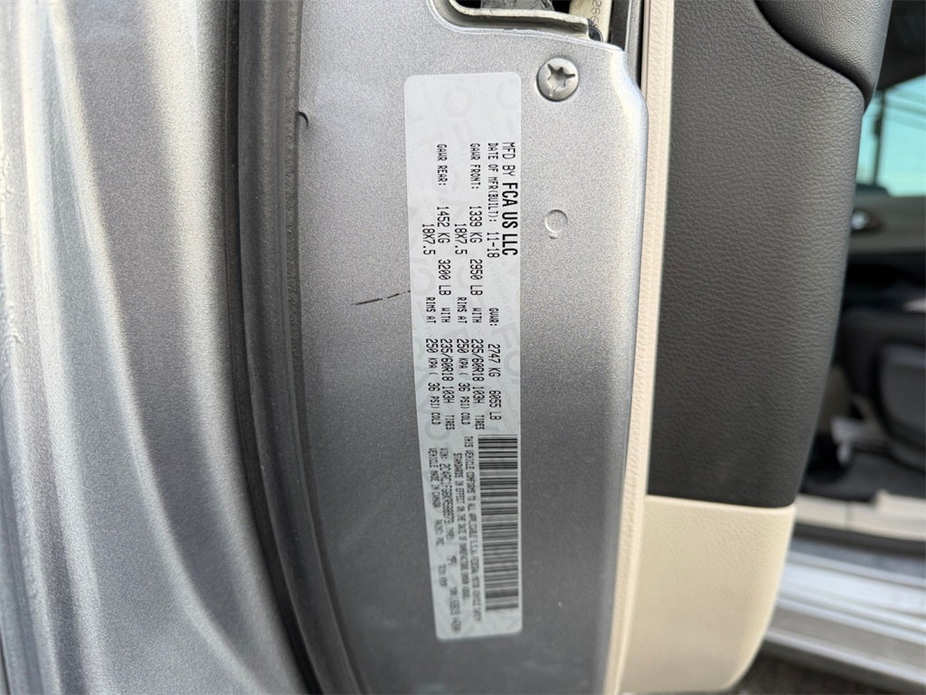 2019 Chrysler Pacifica Touring Plus