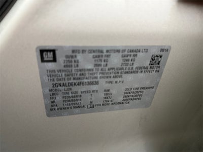 2015 Chevrolet Equinox LTZ