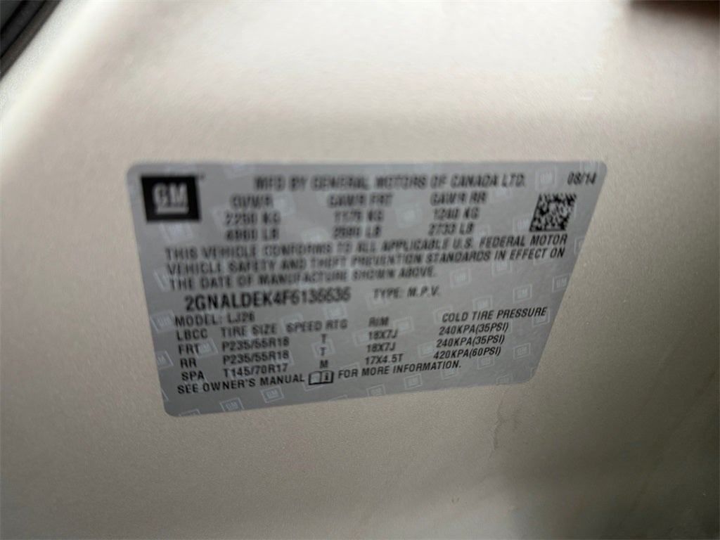 2015 Chevrolet Equinox LTZ