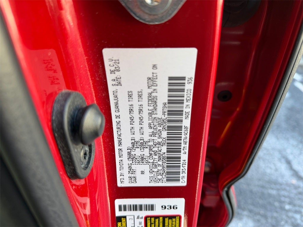 2021 Toyota TACOMA SR SR V6