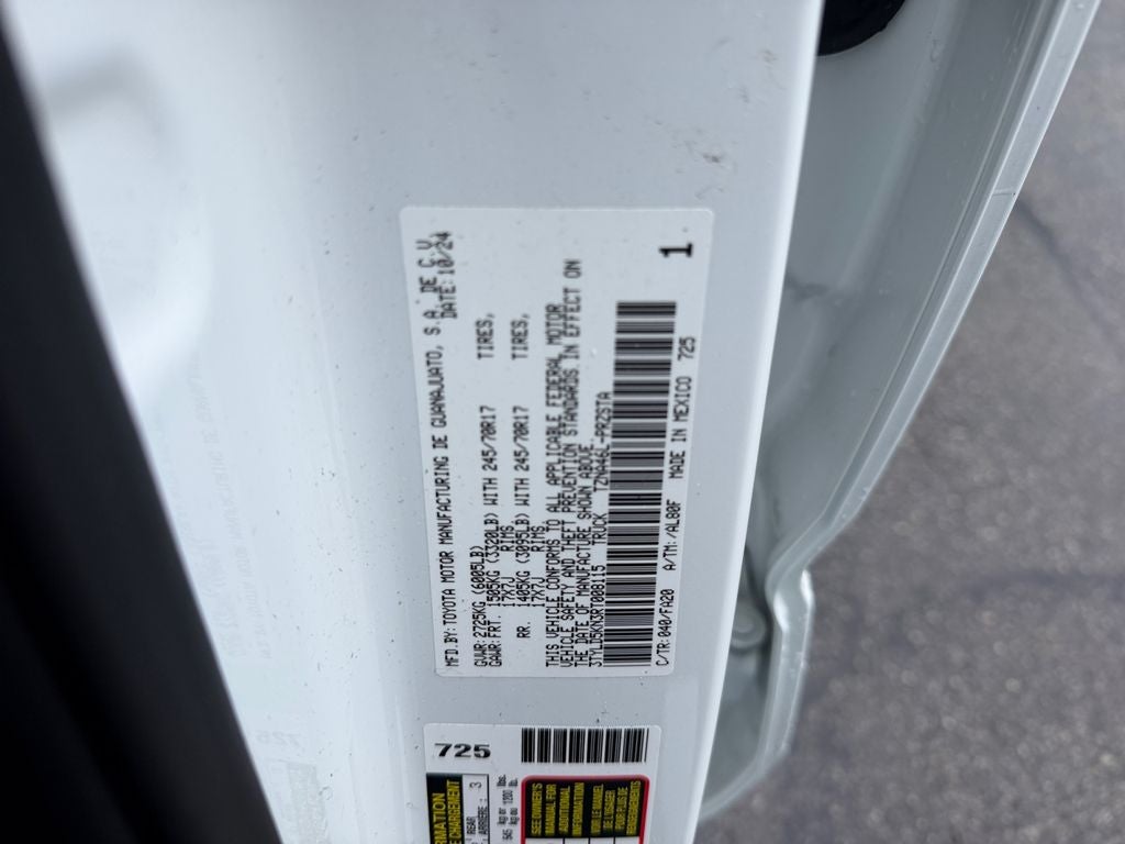 2024 Toyota Tacoma SR
