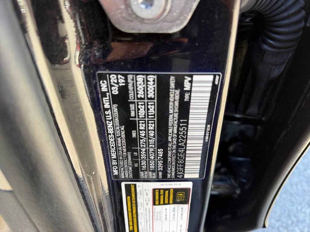 2020 Mercedes-Benz GLS GLS 580 4MATIC®