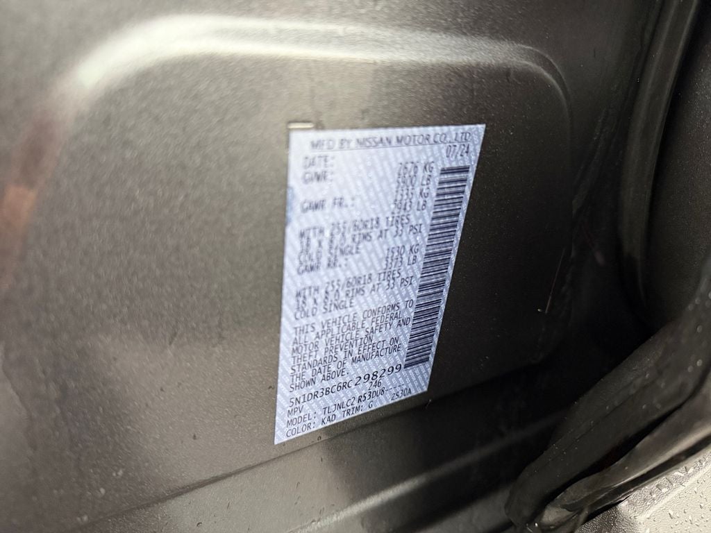 2024 Nissan Pathfinder SV