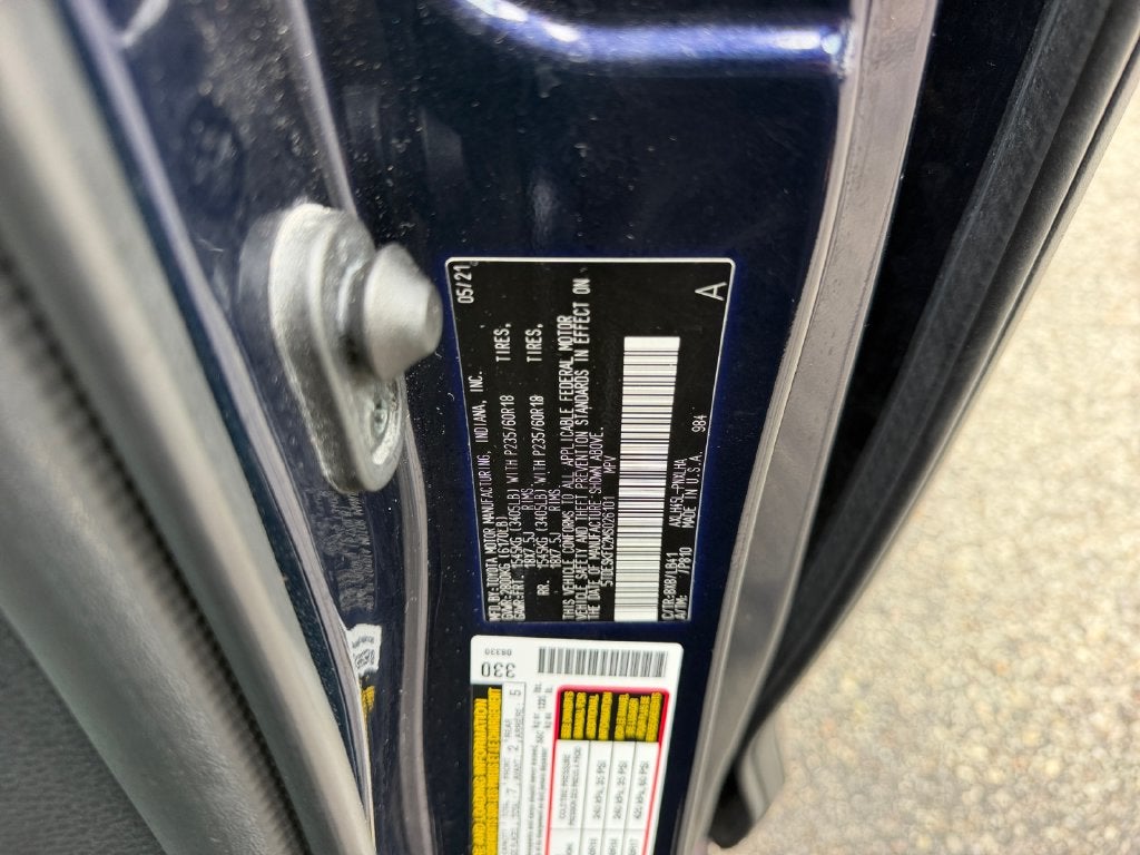 2021 Toyota Sienna Platinum 7 Passenger