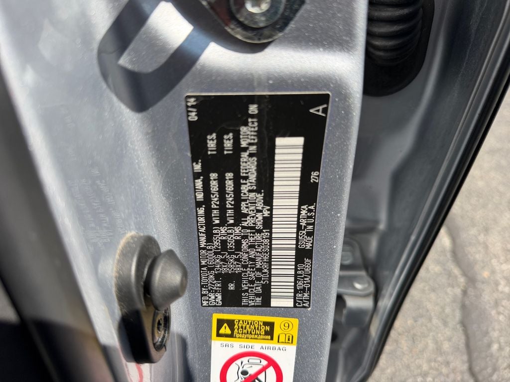 2014 Toyota Highlander XLE V6