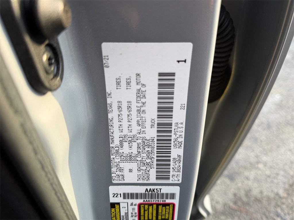 2021 Toyota TUNDRA 4X4 Limited TRD OFF ROAD