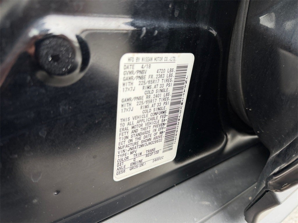 2018 Nissan Rogue SV