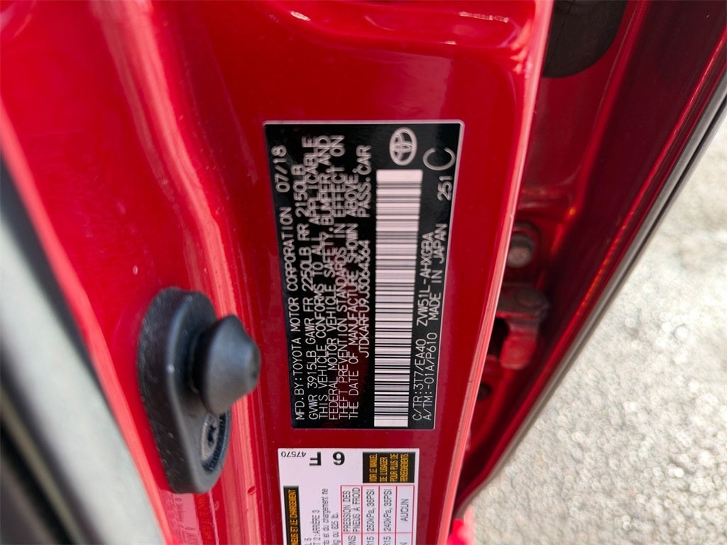 2018 Toyota PRIUS Four