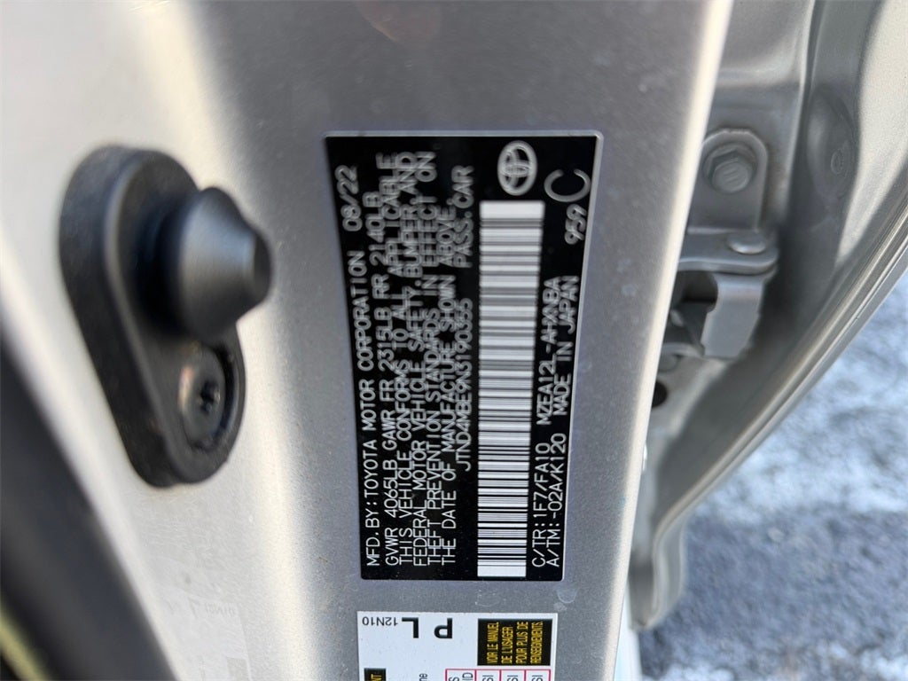 2022 Toyota COROLLA HATCHBACK SE