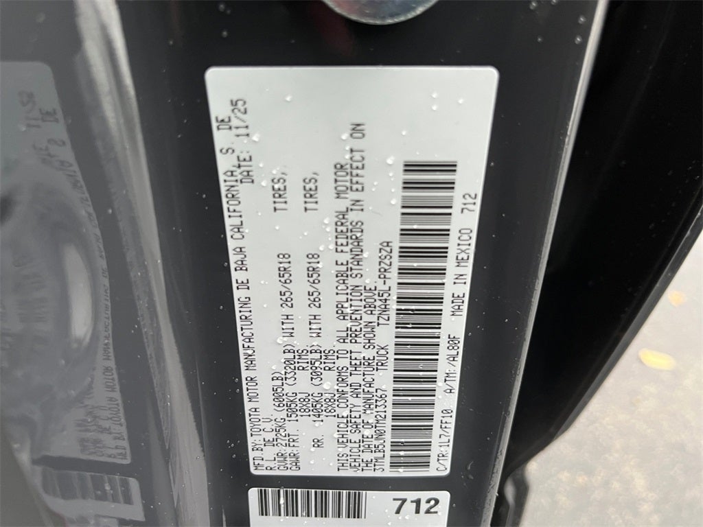 2026 Toyota Tacoma SR5