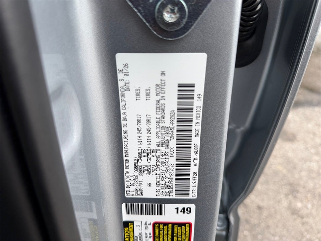 2026 Toyota Tacoma SR5