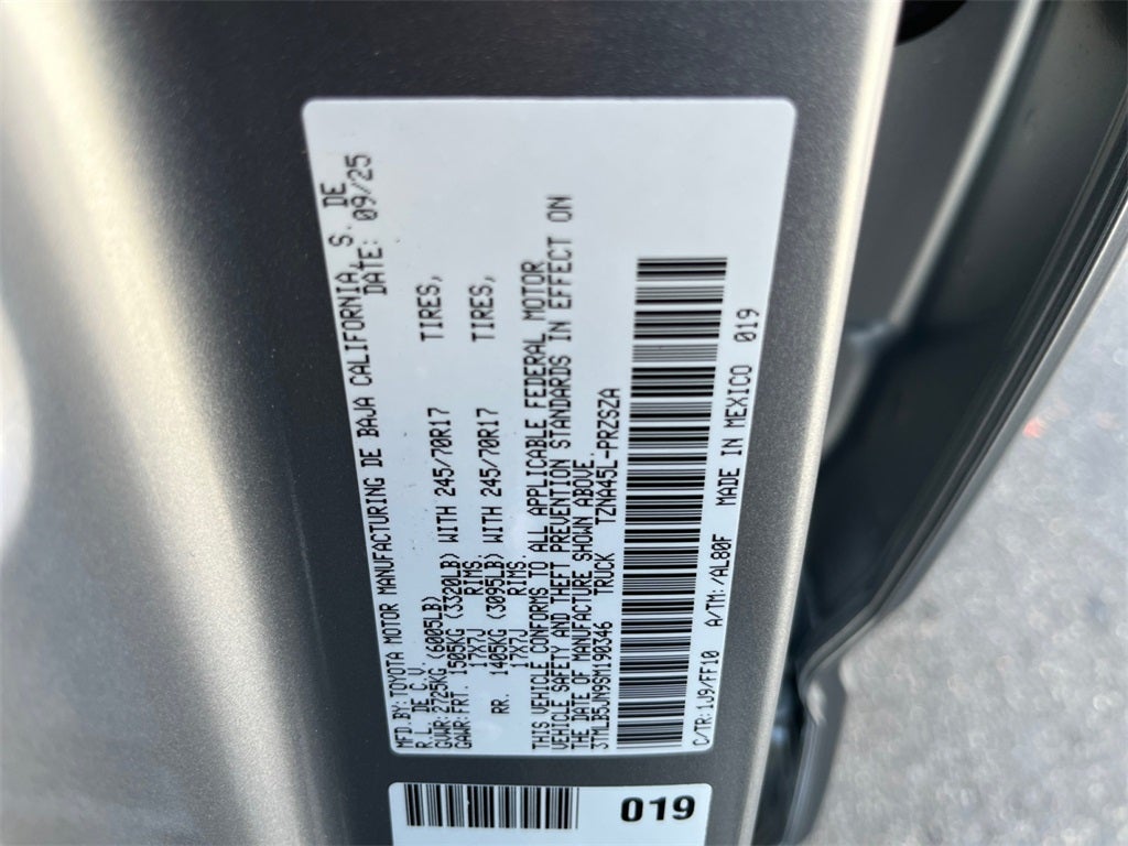 2025 Toyota Tacoma SR5