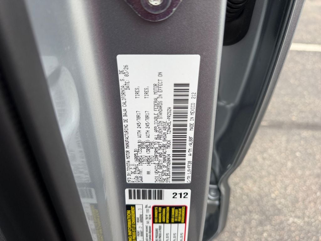 2026 Toyota Tacoma SR5