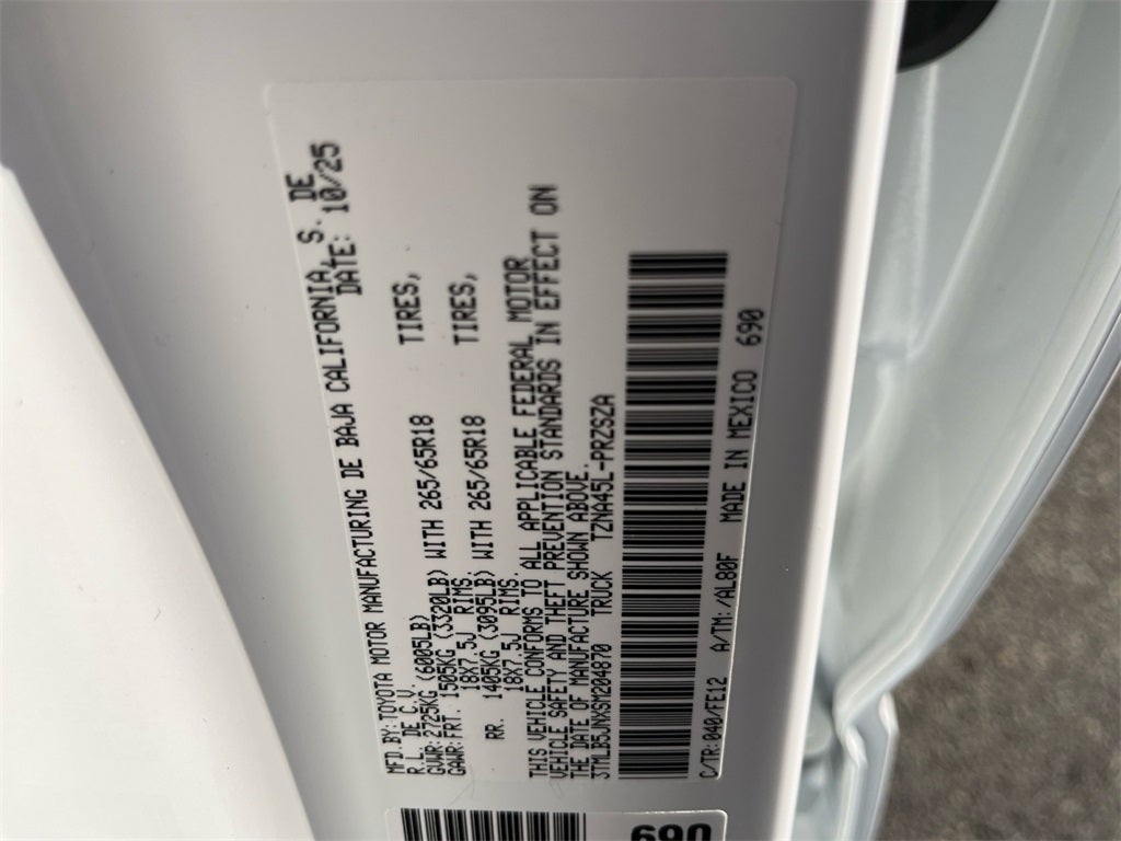 2025 Toyota Tacoma TRD Sport