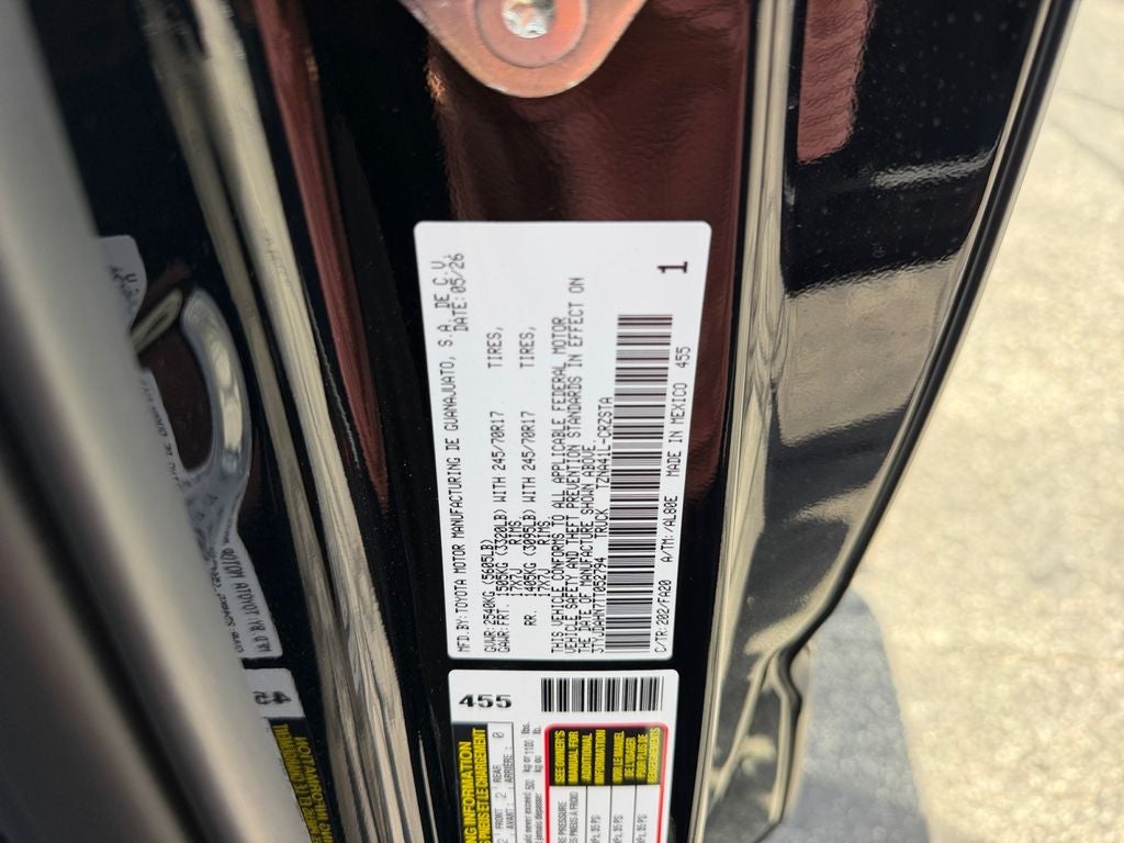 2026 Toyota Tacoma SR