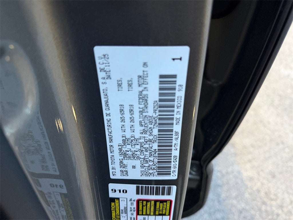 2026 Toyota Tacoma TRD Off-Road