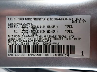 2025 Toyota Tacoma i-FORCE MAX Tacoma TRD Sport