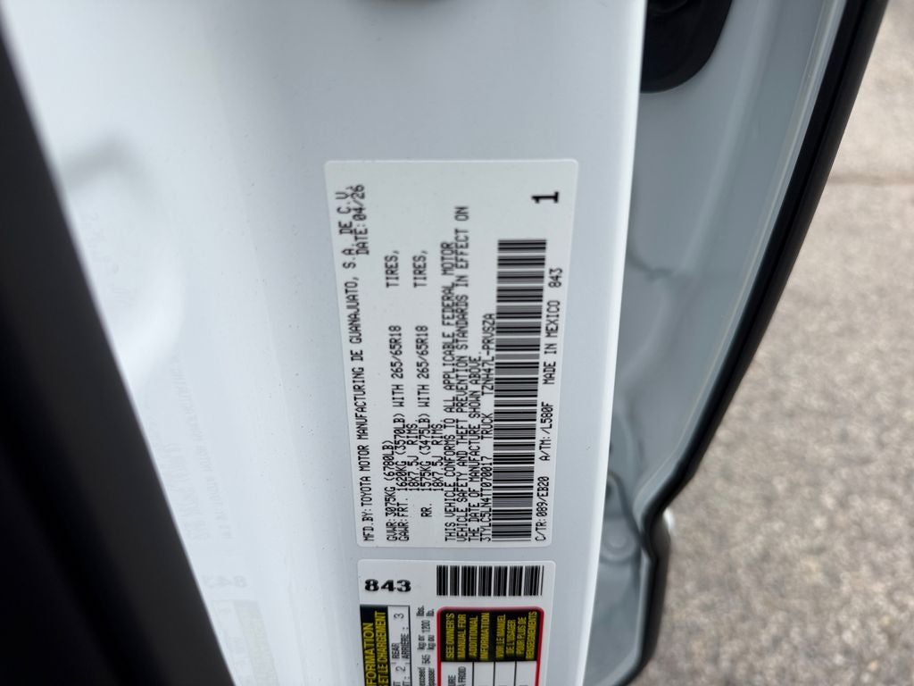 2026 Toyota Tacoma i-FORCE MAX Tacoma Limited