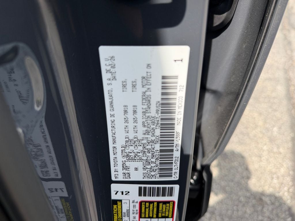 2026 Toyota Tacoma i-FORCE MAX Tacoma TRD Off-Road