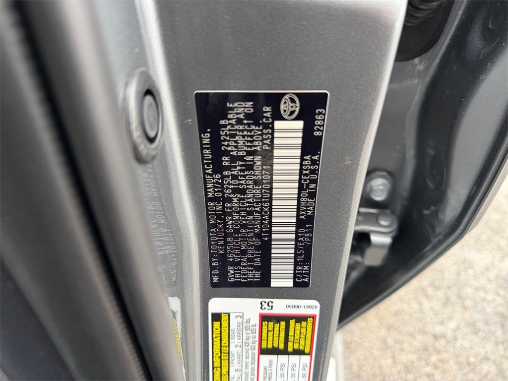 2026 Toyota Camry SE