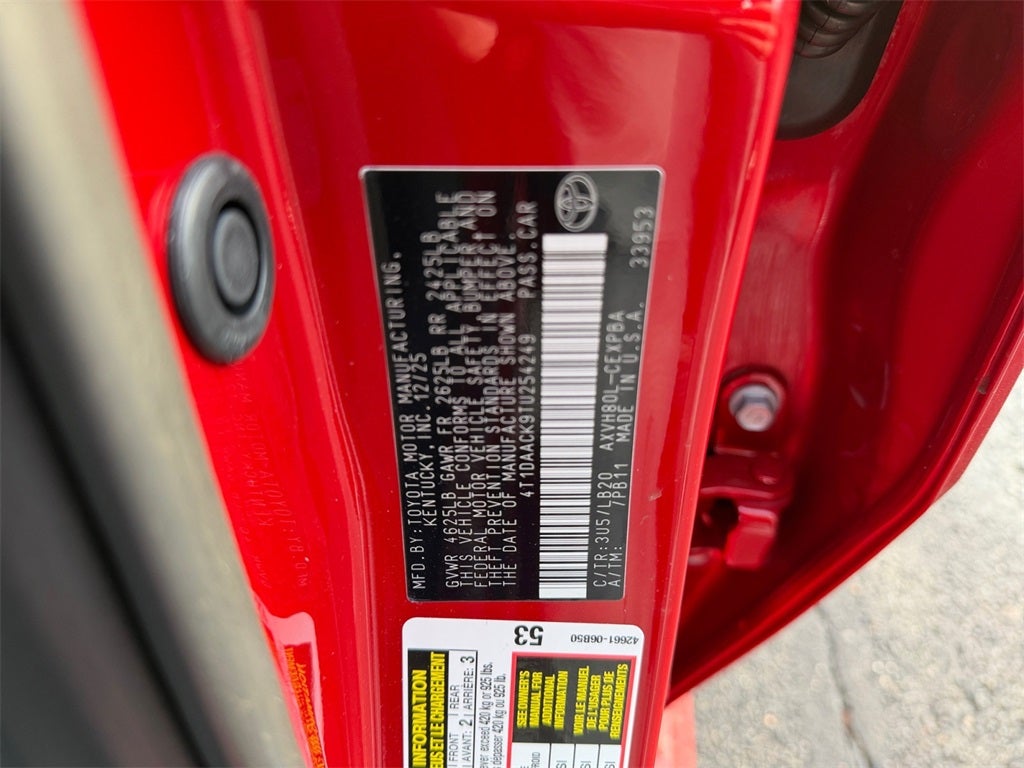 2026 Toyota Camry XSE