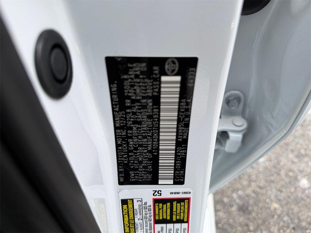 2026 Toyota Camry XLE AWD