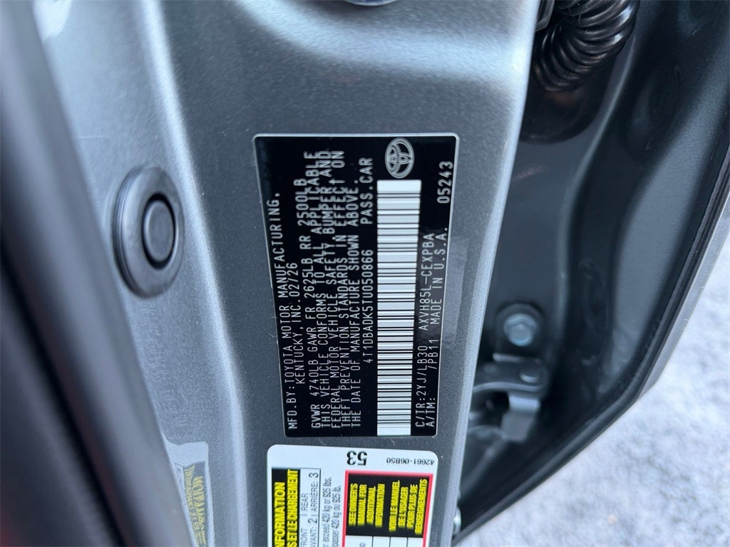 2026 Toyota Camry XSE AWD