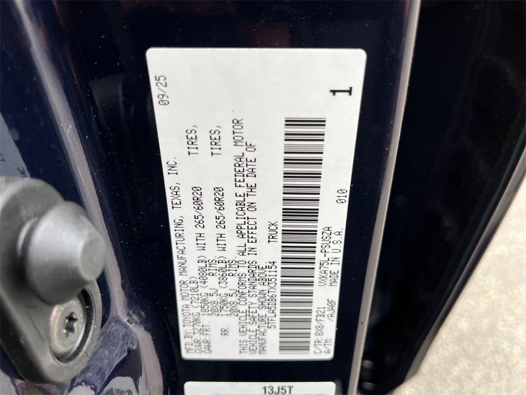 2026 Toyota Tundra SR5