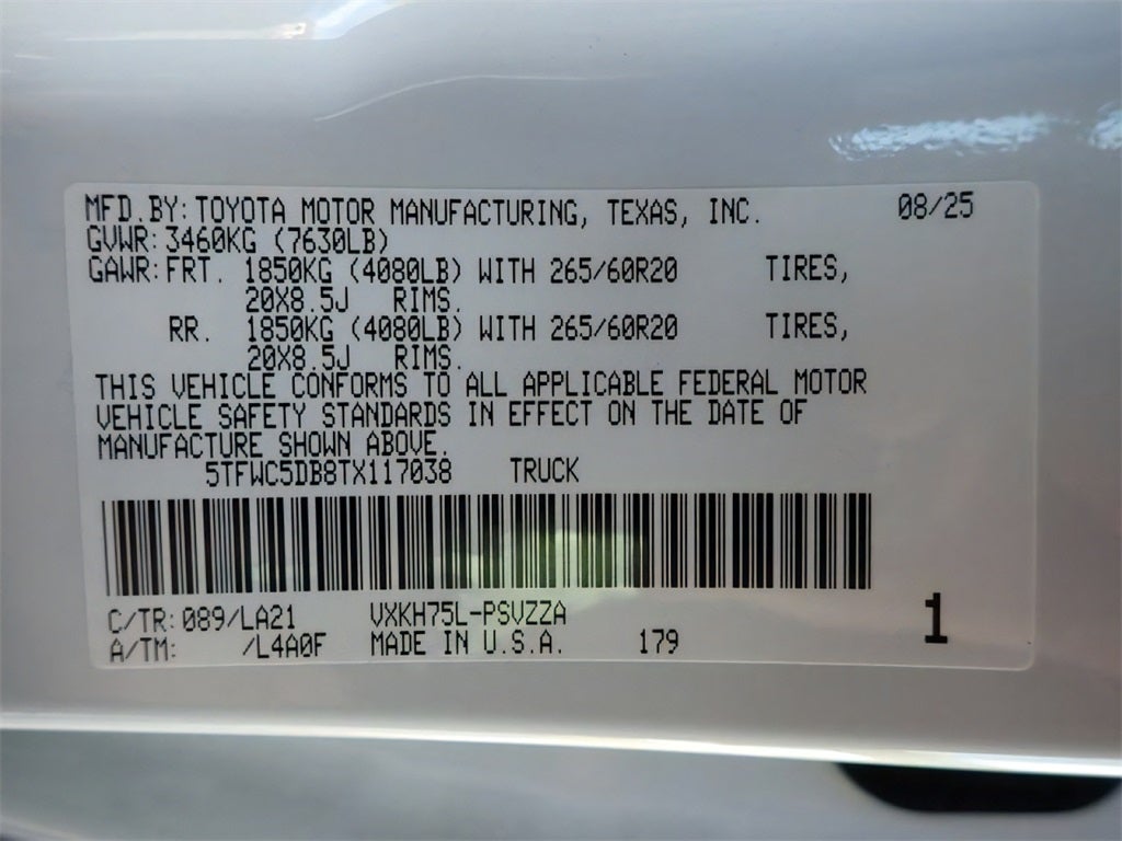 2026 Toyota Tundra i-FORCE MAX Tundra Platinum