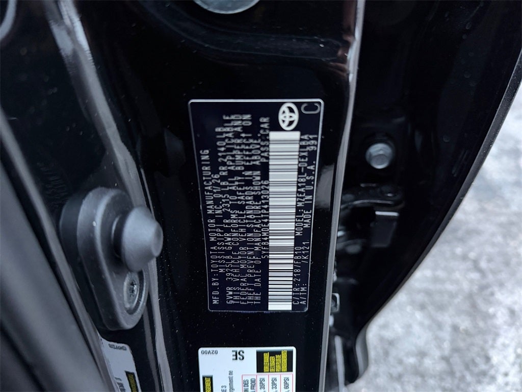 2026 Toyota Corolla LE