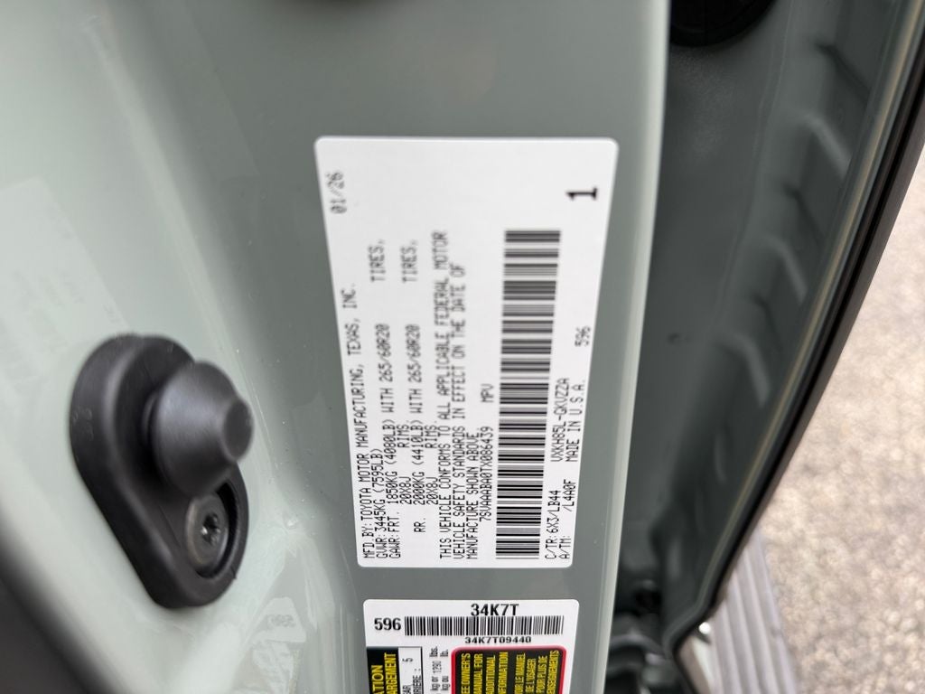 2026 Toyota Sequoia 1794 Edition