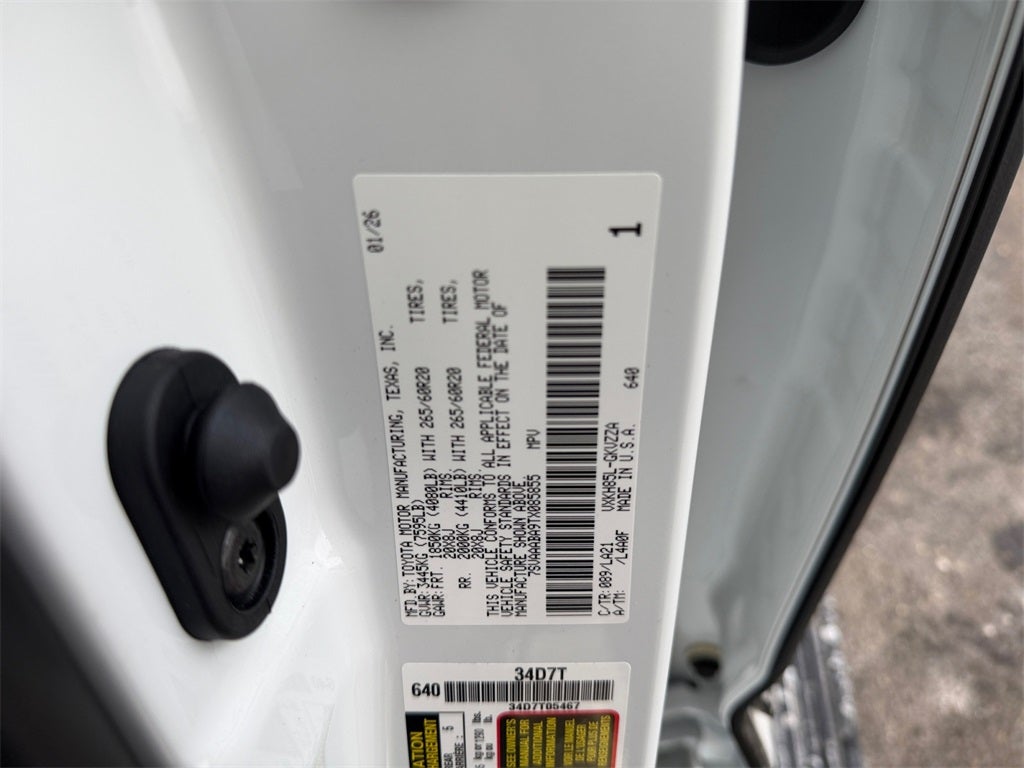 2026 Toyota Sequoia Platinum