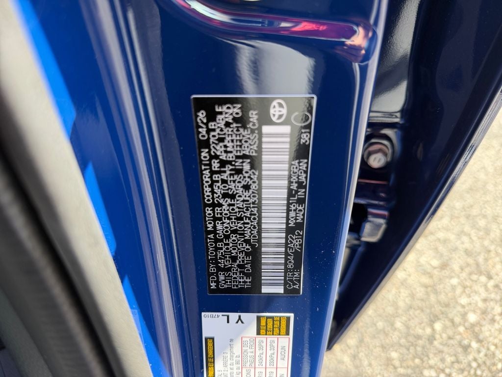 2026 Toyota Prius Plug-in Hybrid XSE