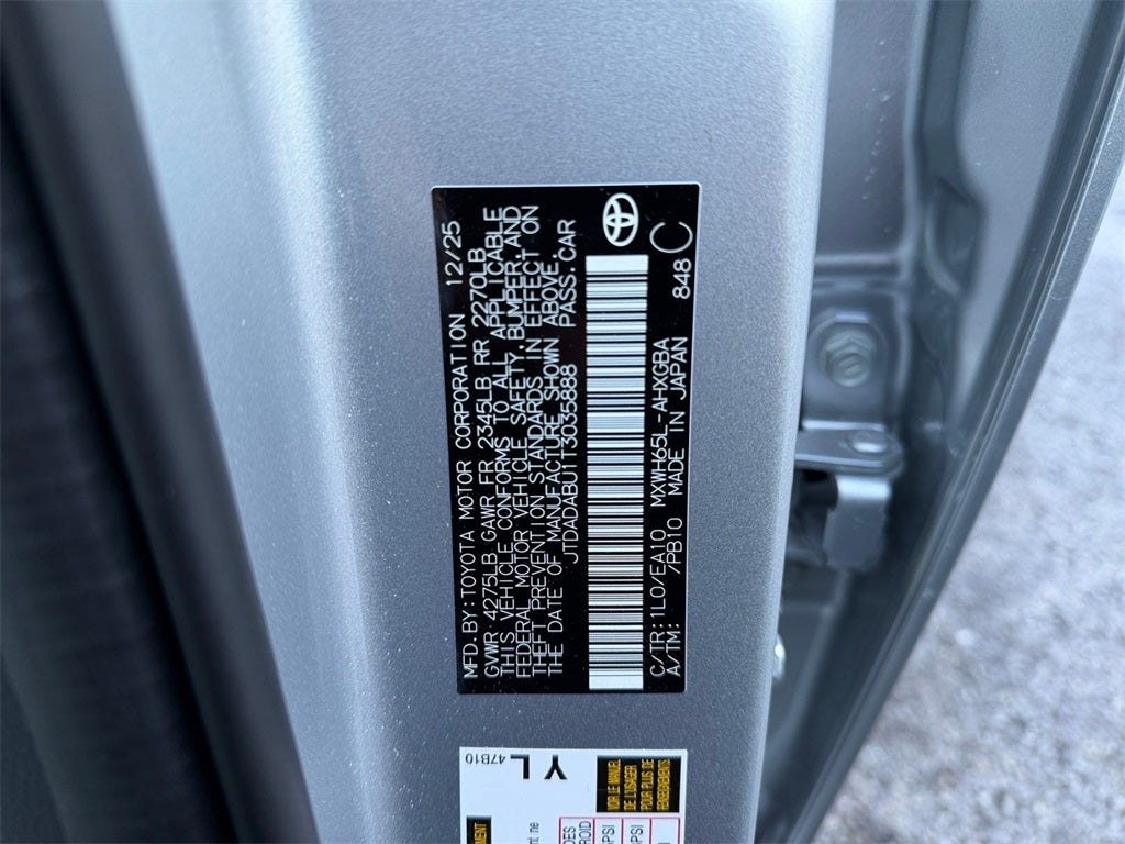 2026 Toyota Prius XLE AWD