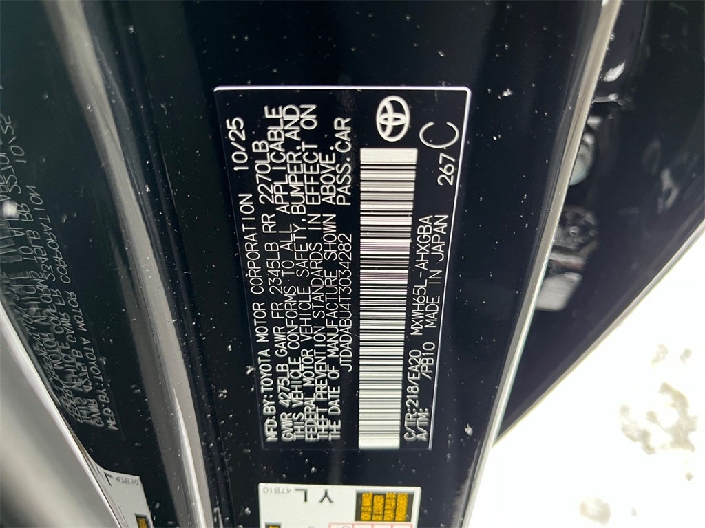 2026 Toyota Prius XLE AWD