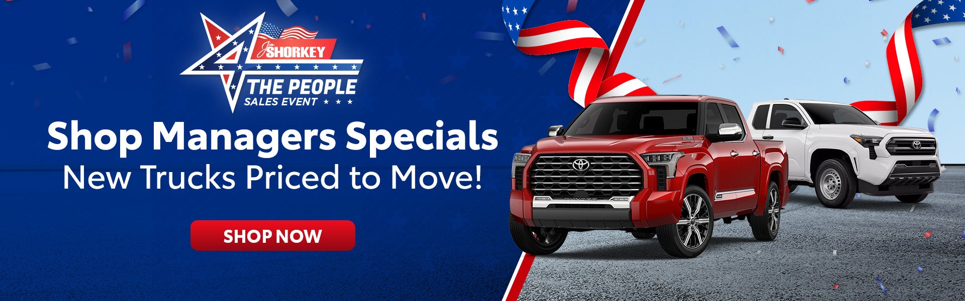 Shop Managers Specials