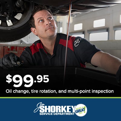 $99.95 for Oil Change, Tire Rotation, and Multipoint Inspection
