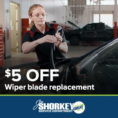 $5 off Wiper Blade Replacement