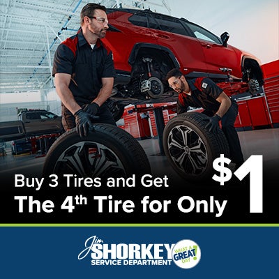 Tires — Buy 3, get 1 for $1